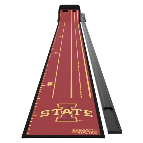 I-State Cardinal and Gold Practice Putting Mat - Drop Ship Only